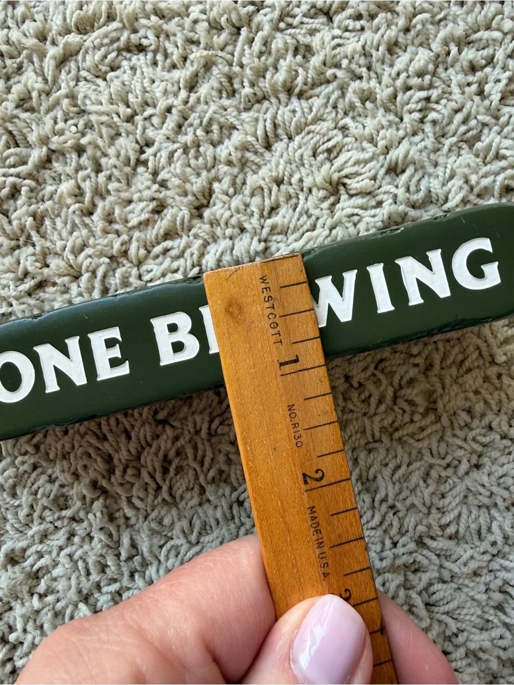 Stone Brewing Tangerine Express IPA Craft Beer Tap Handle Kegerator Bar Y19